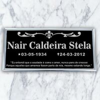 Imagem de Placa ACM 300 - 31cm x 15cm (Sem foto)